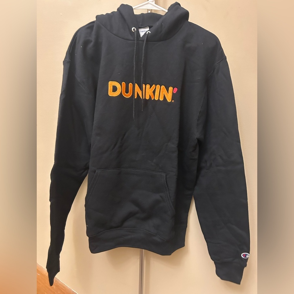 Black Dunkin Hoodie - Picture 1 of 8